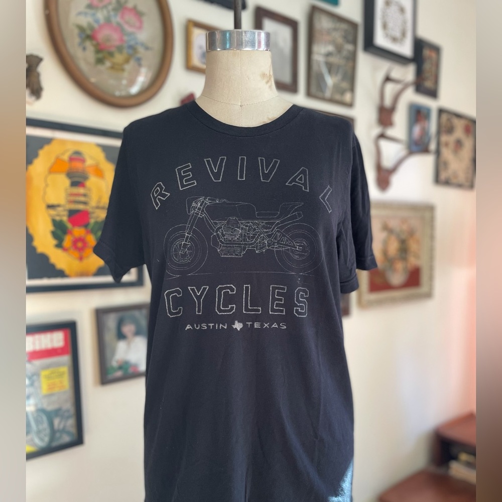 Revival Cycles Shop Shirt Motorcycles Austin Texas